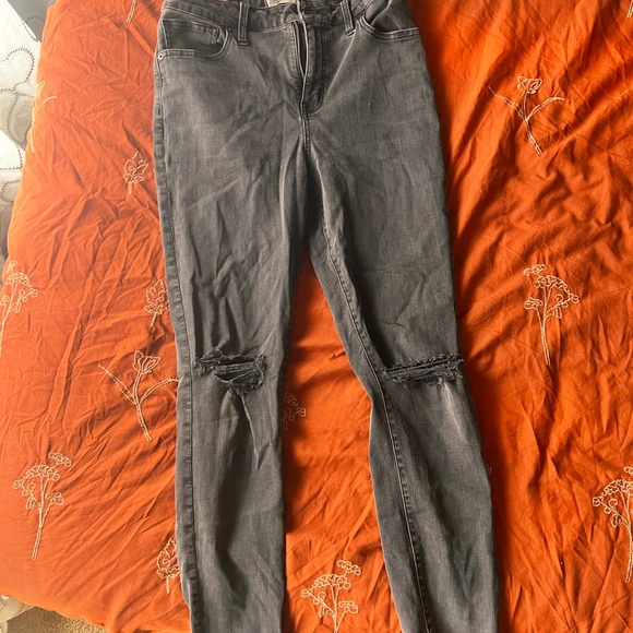 Madewell curvy high-rise skinny jeans, size 29 black - Picture 10 of 11